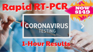 Rapid-RT-PCR Covid-19 Test Available