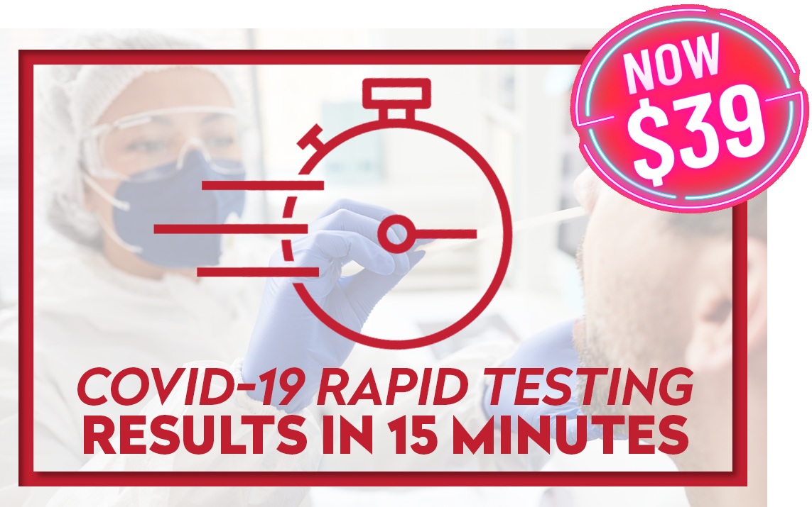 Rapid Antigen COVID-19 test just $39
