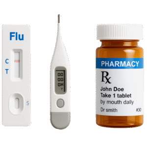 Illness Testing and Treatment Flu Test and Prescription